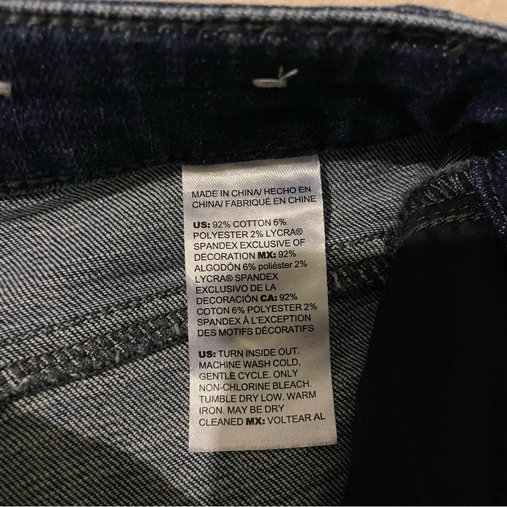 CHICOS so slimming girlfriend ankle jeans size 0 regular Like new - Picture 9 of 9